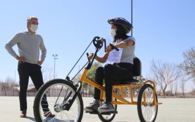 Llegaron las primeras bicicletas adaptadas del programa “Pedaleando Juntos” a Luján de Cuyo