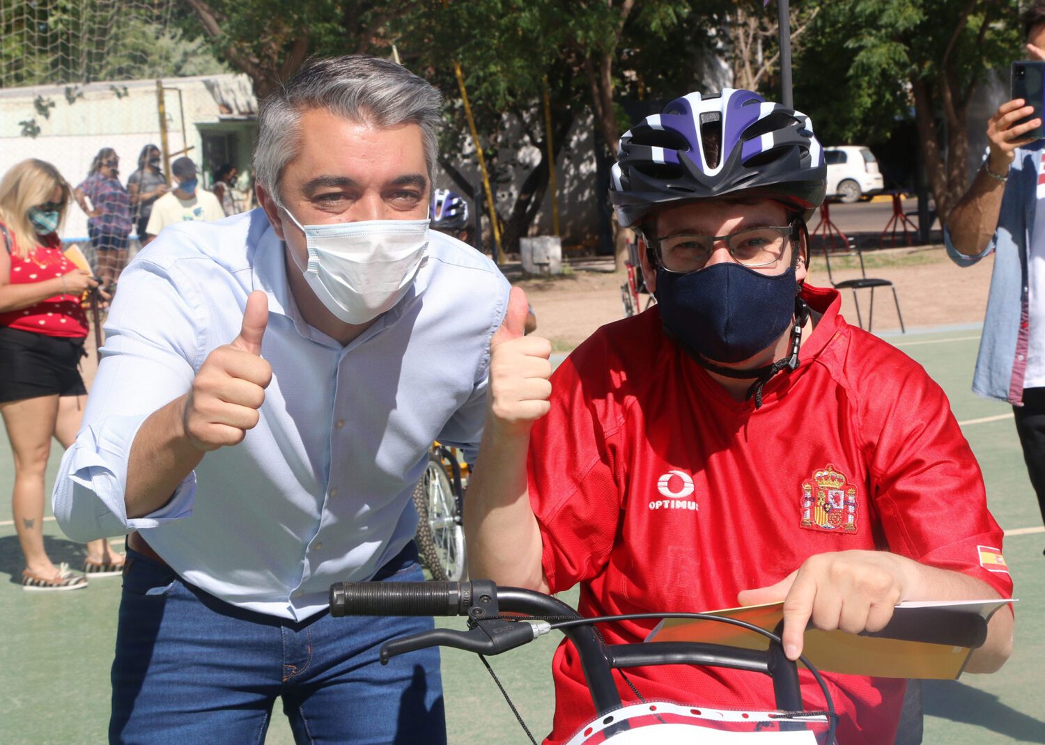 Luján de Cuyo entregó las primeras bicicletas del programa “Pedaleando Juntos”