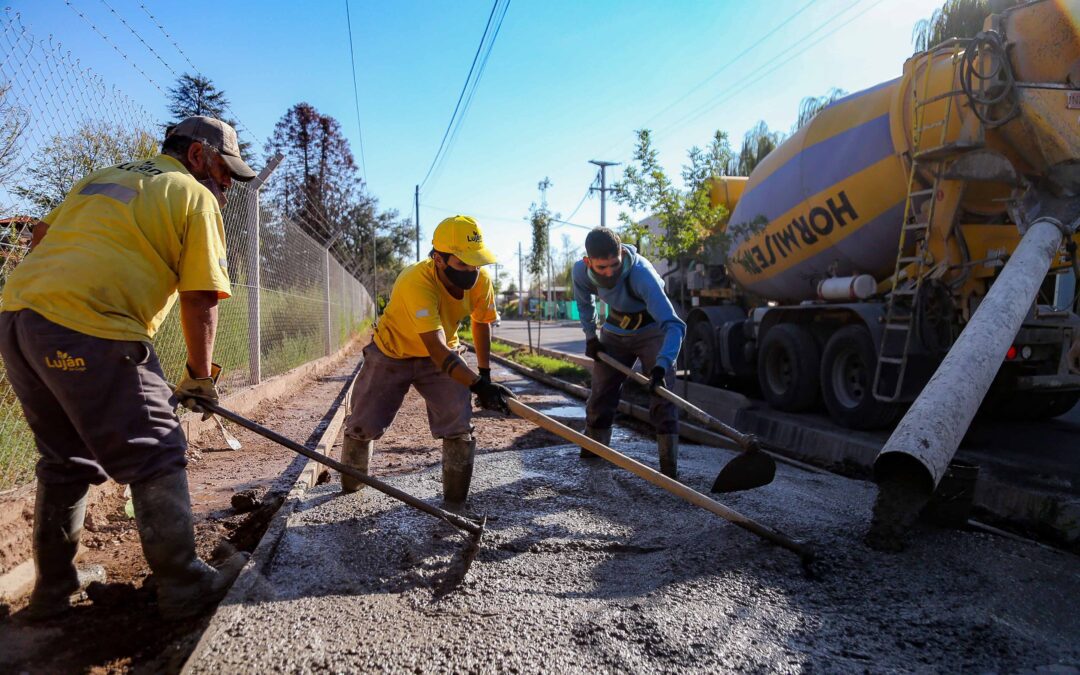 Luján de Cuyo continúa con la construcción de ciclovías