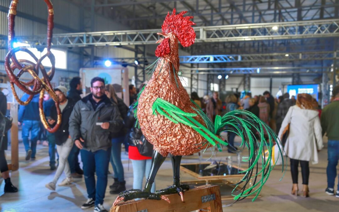 La Municipalidad entregó los premios de la competición de Arte Circular en el Centro Verde Luján