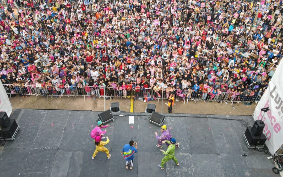 Diez mil personas disfrutaron del show de “Topa” en Luján de Cuyo