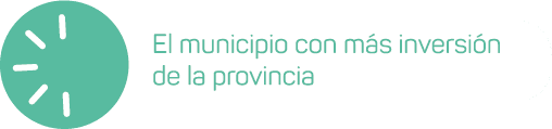 municipio con mas inversion