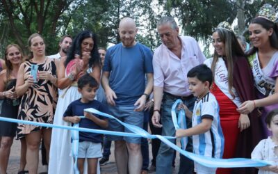 La Municipalidad inauguró la plaza del Barrio Jardín Casa de Fader