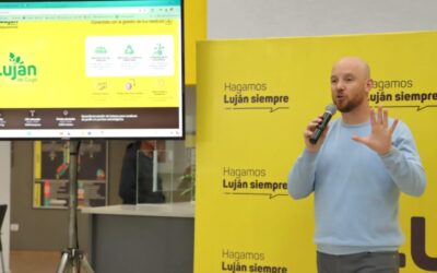 Allasino presentó la aplicación Limpiando Luján, única en el país