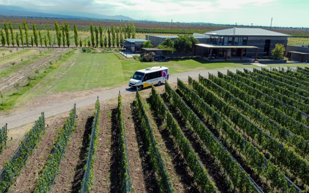 Primera salida del Wine Bus de Luján de Cuyo