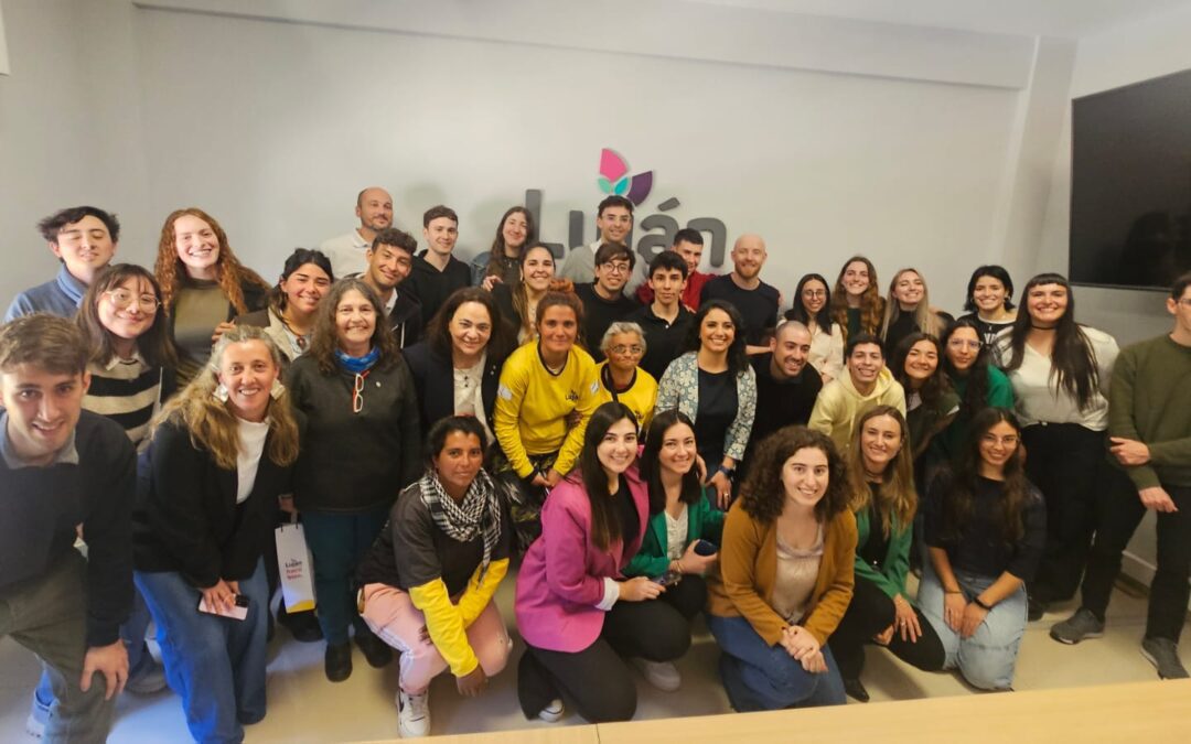 Allasino firmó un convenio con la Facultad de Ciencias Agrarias y los jóvenes ganadores del programa Youth Climate Action Fund