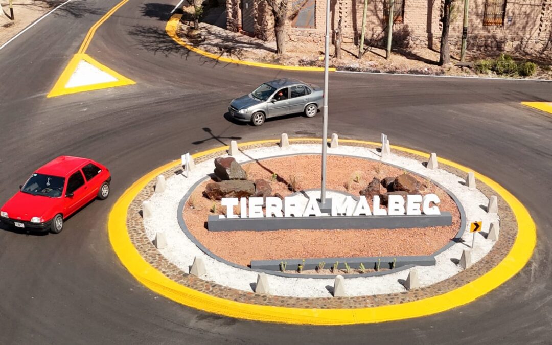 Luján de Cuyo continúa realizando obras viales