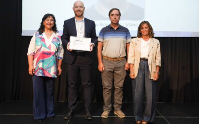 Allasino recibió el Premio Jóvenes Mendocinos Destacados de la CEM