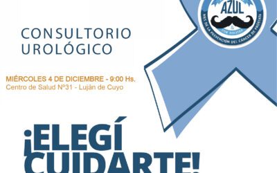 Noviembre Azul: el HCD de Luján de Cuyo promueve la prevención del cáncer de próstata con charlas informativas y una campaña comunitaria