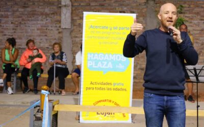 Histórico: Luján recibió una distinción internacional por el programa Hagamos Plaza