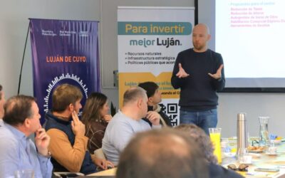 Allasino encabezó un encuentro estratégico con desarrolladores inmobiliarios de Luján de Cuyo