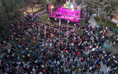 Más de 5 mil personas cantaron Viva la Patria en Luján