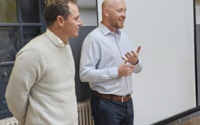 Allasino invitó a Jorge Brito a compartir una charla con dirigentes de clubes lujaninos