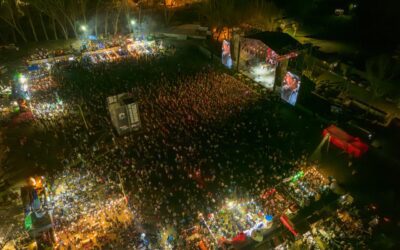 Más de 7 mil personas vibraron con Kapanga en la primera jornada del Vivo Luján 2025