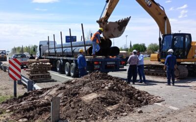 IMPORTANTE – Avances en la obra de emergencia del Acceso Sur