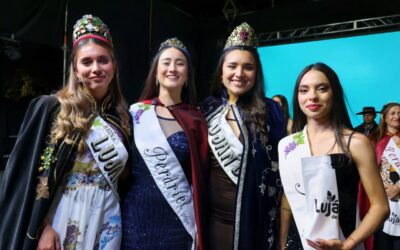 Luján de Cuyo coronó dos nuevas Reinas Distritales