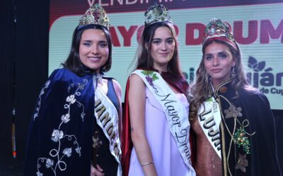 Luján de Cuyo coronó a las Reinas Distritales de Potrerillos y Mayor Drummond
