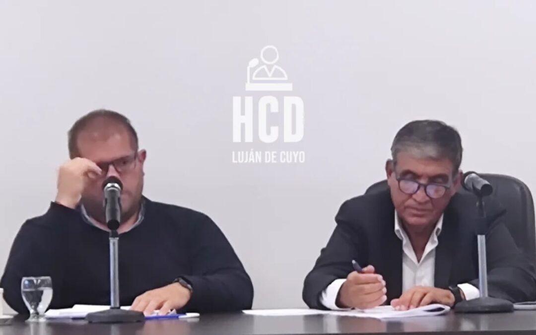 El HCD de Luján de Cuyo aprobó un plan histórico de economía urbana