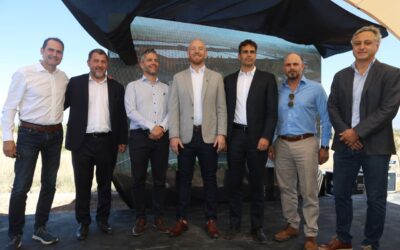 Allasino encabezó el inicio de obra de la Plataforma Logística de Luján de Cuyo, una inversión estratégica de USD 100 millones