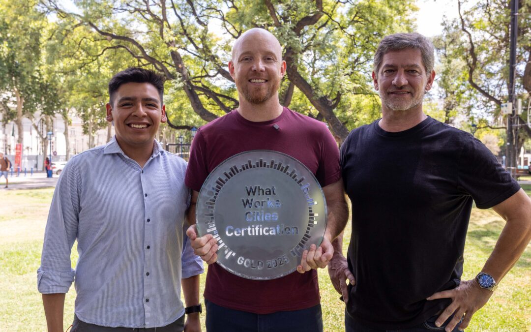 Luján de Cuyo y la Ciudad de Mendoza celebraron la Certificación Oro What Works Cities 2025