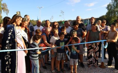Allasino continúa inaugurando&nbsp;plazas&nbsp;en todos los distritos lujaninos