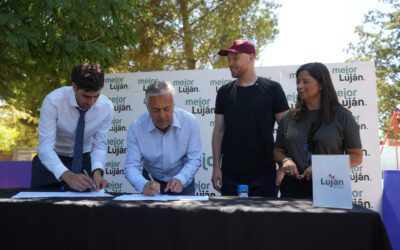Luján de Cuyo firmó con el Gobierno provincial la construcción de un nuevo Parque Solar que permitirá ahorrar $260 millones al año