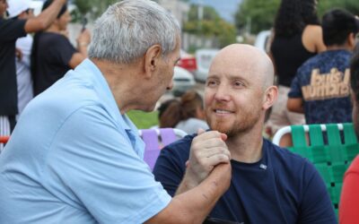 Allasino inauguró 3 nuevas plazas en Luján de Cuyo