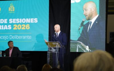 Allasino defendió su gestión y afirmó: “Estamos transformando Luján para siempre”