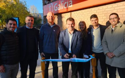 Banco Galicia inauguró su nueva sucursal en el Parque Cívico de Luján de Cuyo