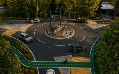 Corte parcial en calle San Martín por obras de ordenamiento vial en Aráoz