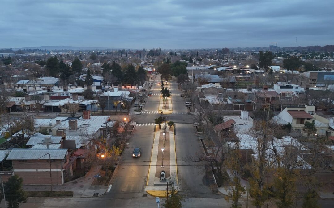 Luján de Cuyo continúa con la transformación del espacio público