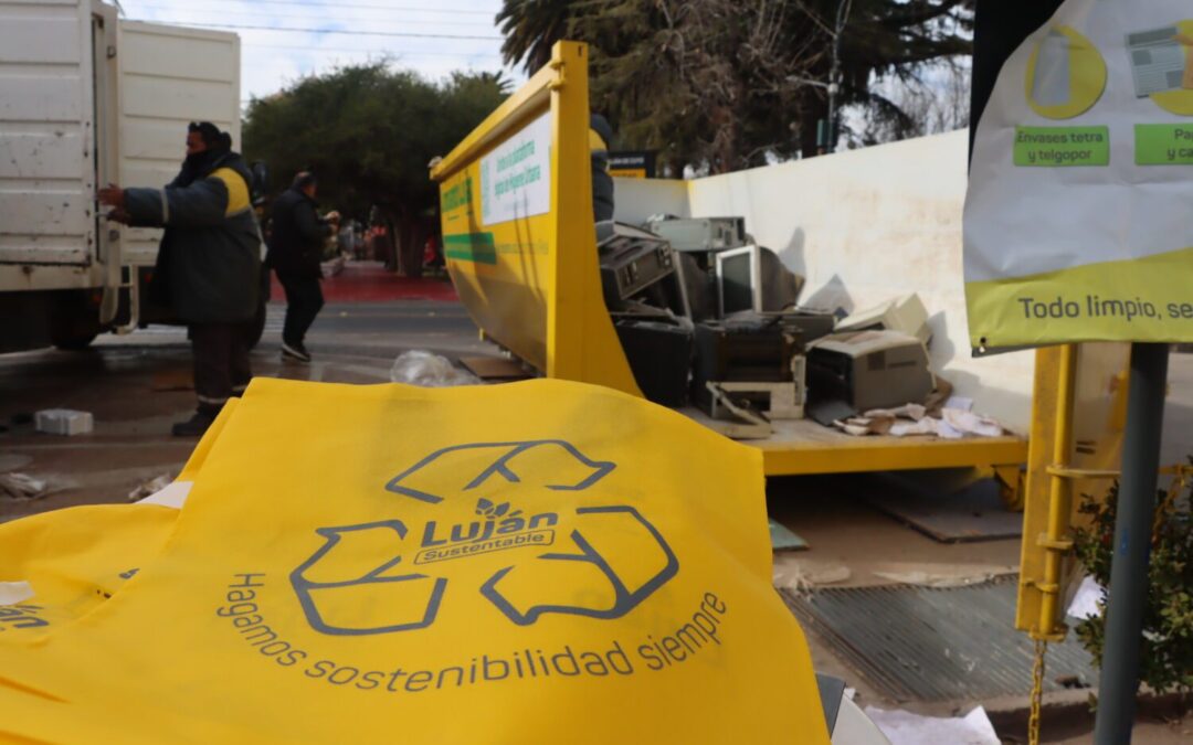 Luján de Cuyo impulsa una nueva campaña de&nbsp;reciclaje&nbsp;electrónico&nbsp;y entrega de&nbsp;plantas&nbsp;nativas