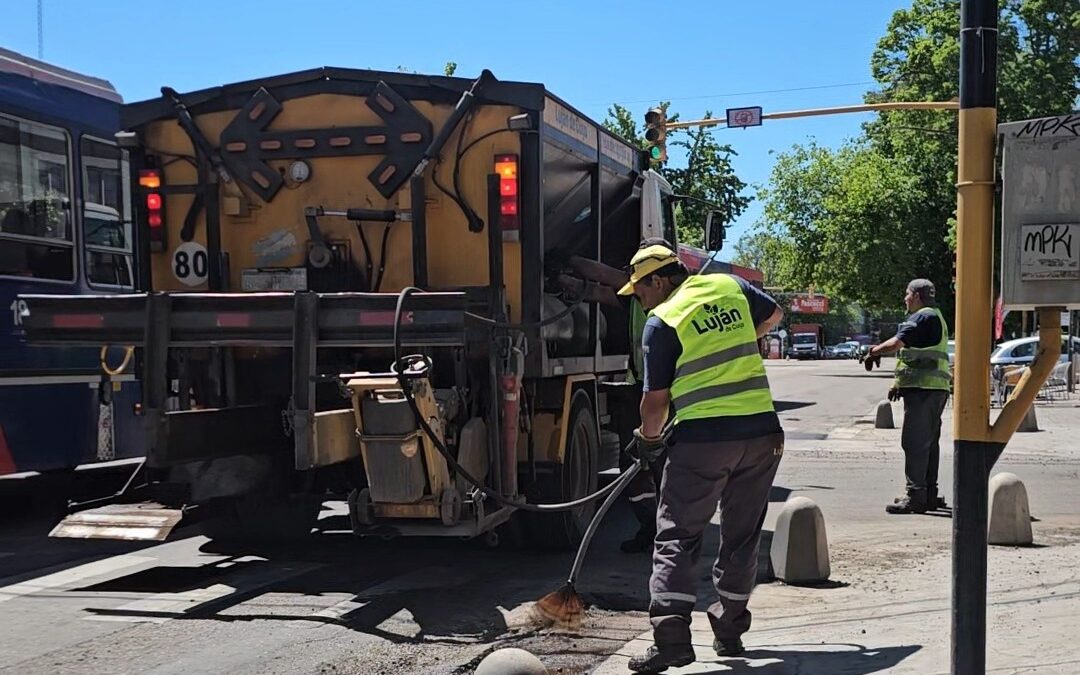 Luján de Cuyo despliega ocho frentes de trabajo para mejorar sus calles tras las lluvias
